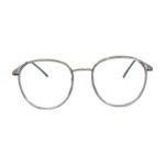 Sleek Metallic Oval Glasses - Image 2
