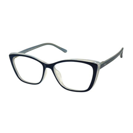 Dual-Tone Cat Eye Eyewear Frame – Sophisticated & Bold for Her