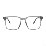 BIG Modern Clarity: Transparent Gray Square Frames