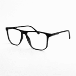 Sleek & Modern: Black Square Acetate Eyeglasses