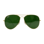 Stealth Gold Aviator Sunglasses – Green Tint - Image 2