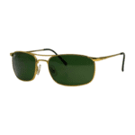 Gold & Green Lens Luxury Sunglasses