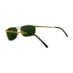 Gold & Green Lens Luxury Sunglasses - Image 4