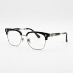 Unisex Translucent Amber Square Glasses – Vintage Engraved Frames (Copy)